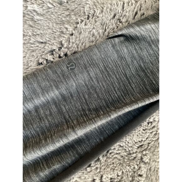 Lululemon Athletica Women’s Colorblock Barre Pulse Pants Heathered Black Size 12 - Picture 12 of 12